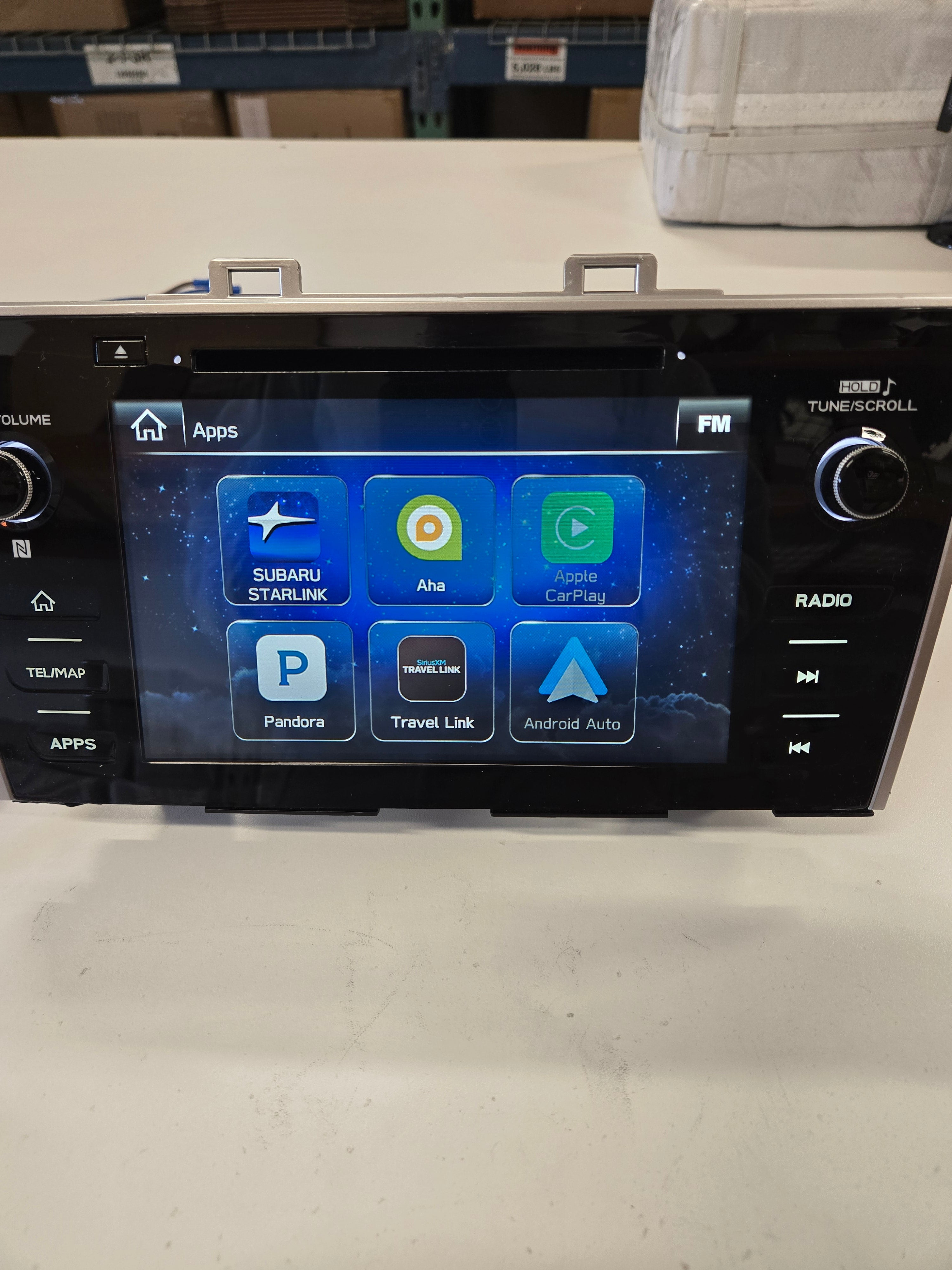 Refurbished Subaru Outback HK radio without navigation