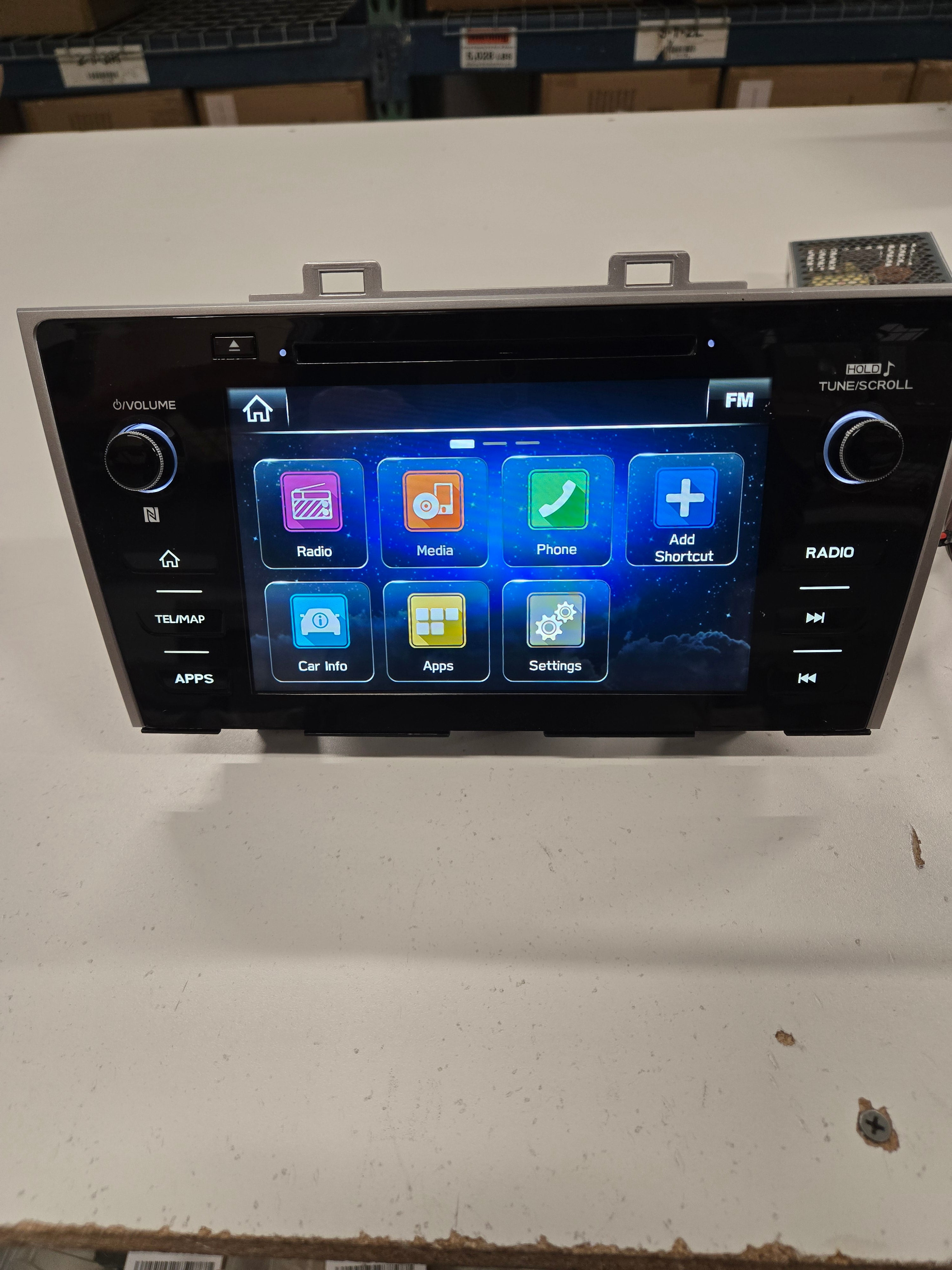 Refurbished Subaru Outback HK radio without navigation